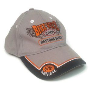 Bike Week 67th Annual 2008 Daytona Beach Florida Trucker Hat Biker Baseball Cap
